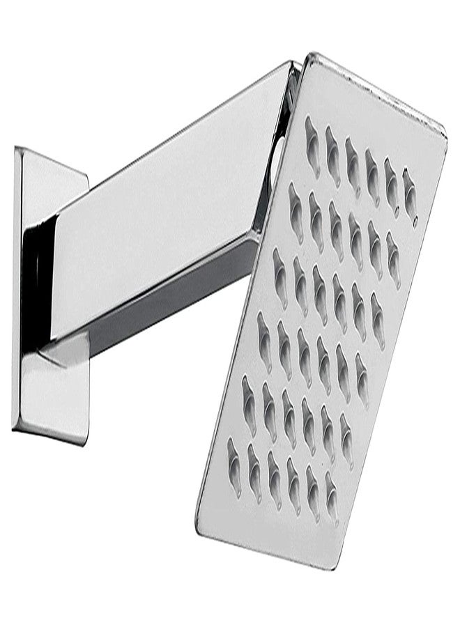 دريزل دش مطري علوي فائق النحافة من DRIZZLE مقاس 4x4 بوصة مع ذراع بطول 9 بوصات - Image 1